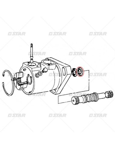 SELLO DE ACEITE BOMBA HIDRÁULICA DPA