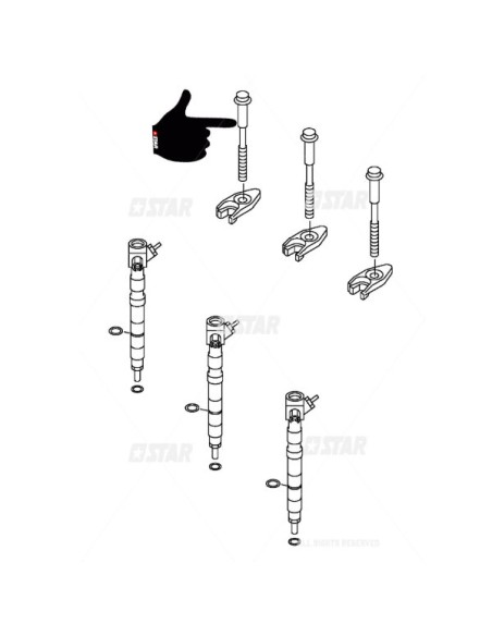 TORNILLO DE FIJACIÓN SOPORTE INYECTOR
