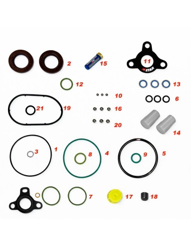 KIT DE REPARACIÓN C/RAIL-CP1H